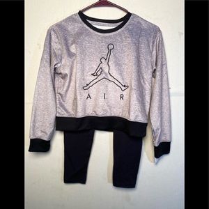 Jordan Air Legacy Crew set Girls (size Large)